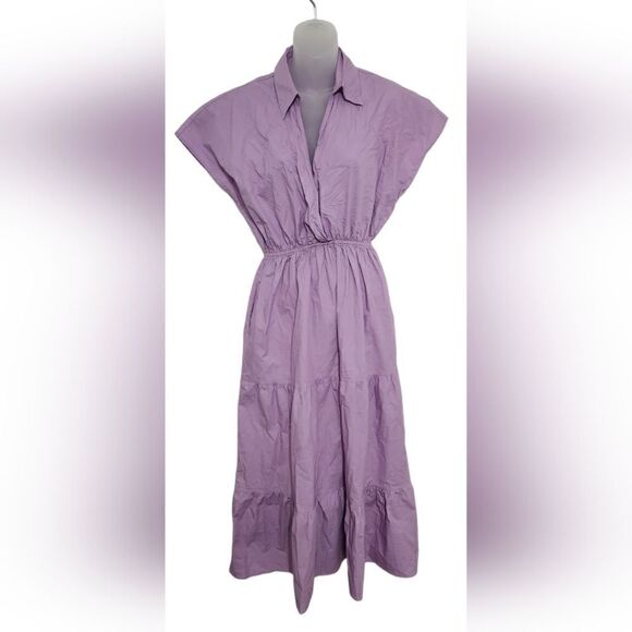 Caryn Lawn Gayle Dress In Lavender one size - Picture 9 of 9